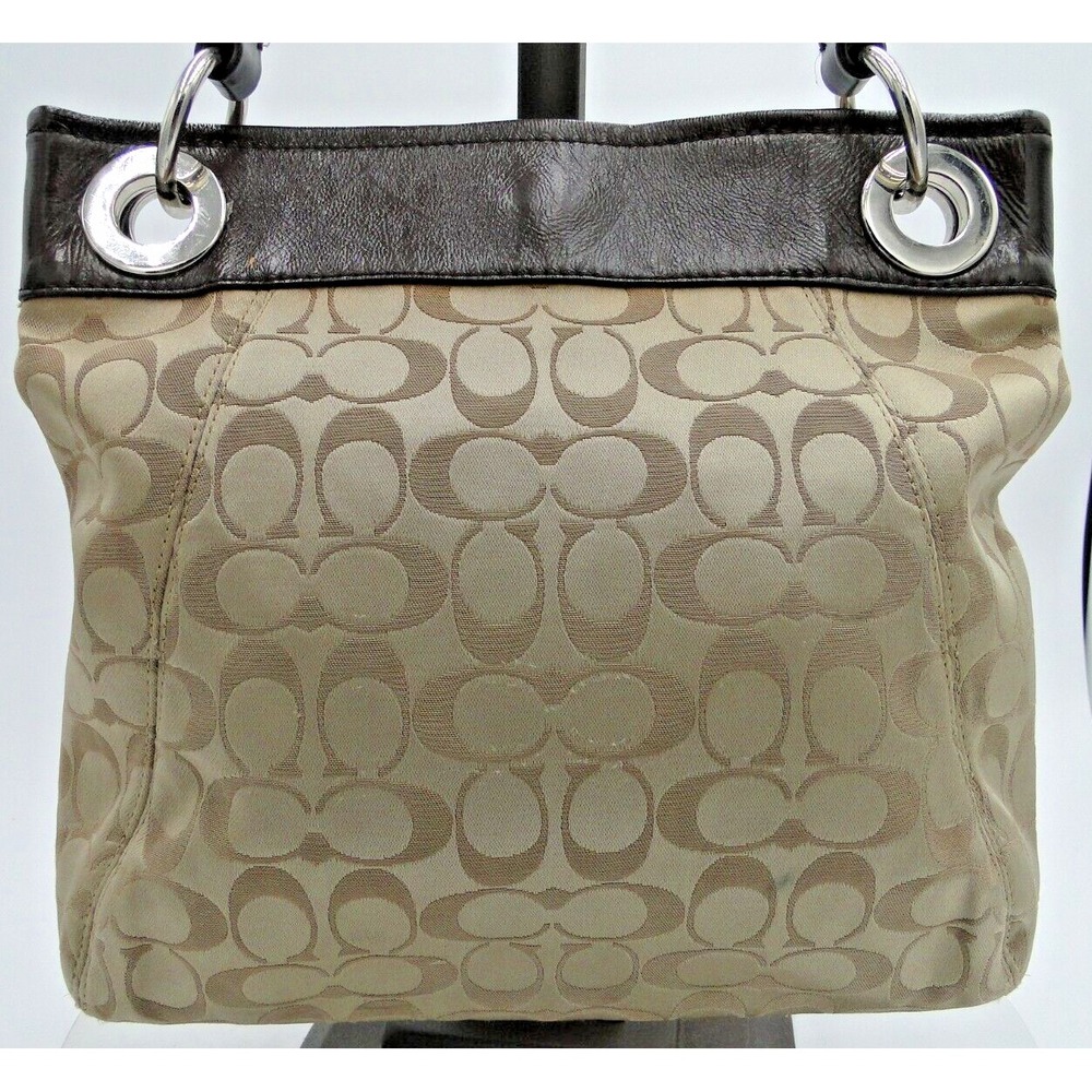Coach D1261-F17599 Monogram Signature Textile Crossbody/Shoulder Bag - Picture 6 of 10